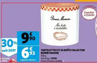 Bonne Maman Tartelettes et sa Boite Collector 500g