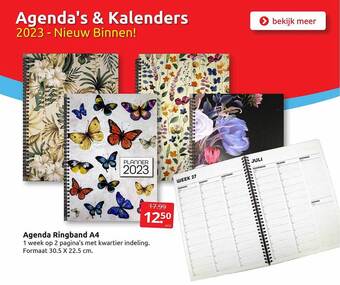 Agenda ringband a4