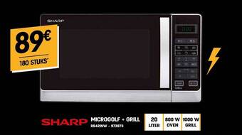 Electro Depot Sharp microgolf + grill aanbieding