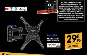 Electro Depot Philips muursteun aanbieding