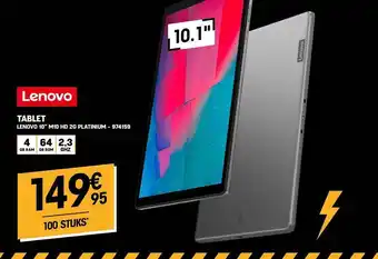 Electro Depot Tablet lenovo 10 aanbieding
