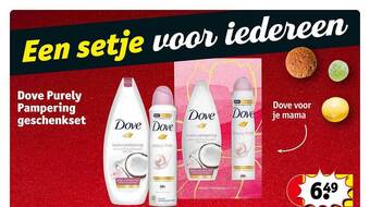 Kruidvat Dove purely pampering geschenkset aanbieding