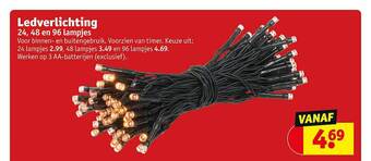 Kruidvat Ledverlichting aanbieding