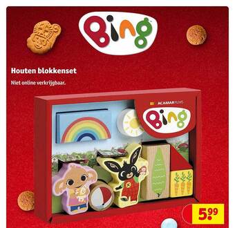 Kruidvat Houten blokkenset aanbieding