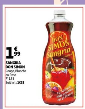 Auchan Don Simon Sangria 1.5L aanbieding
