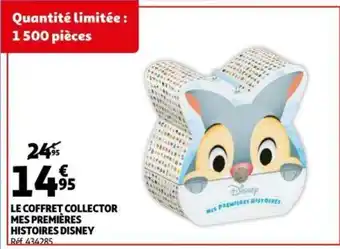 Auchan Le Coffret Collector Mes Premieres Histoires Disney aanbieding