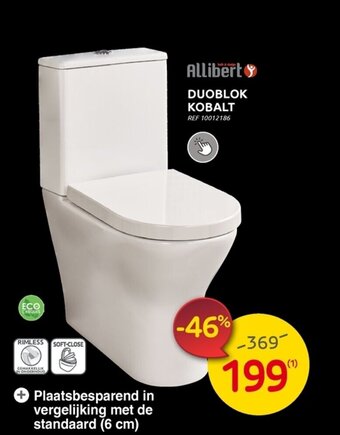 Brico Allibert Duoblok Kobalt aanbieding