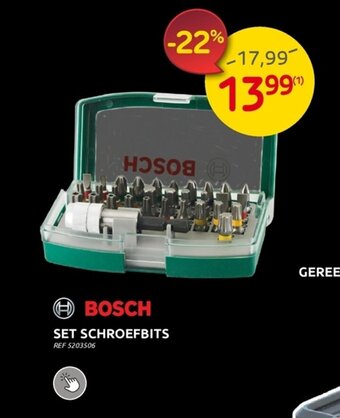 Brico Bosch Set Schroefbits aanbieding