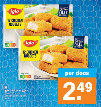 Albert Heijn Iglo chicken nuggets aanbieding