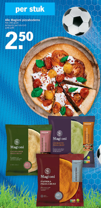 Albert Heijn Alle Magioni pizzabodems aanbieding