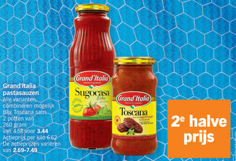 Albert Heijn Grand'Italia pastasauzen aanbieding