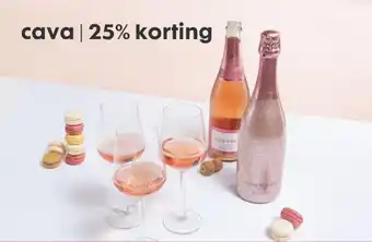 Cava 25% korting