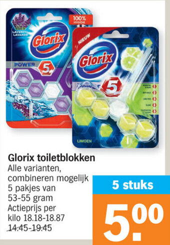 Albert Heijn Glorix toiletblokken aanbieding