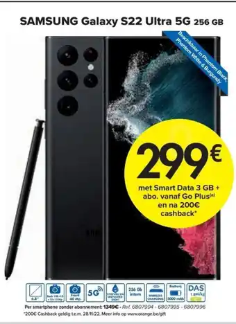 Samsung Galaxy S22 Ultra 5G 256GB