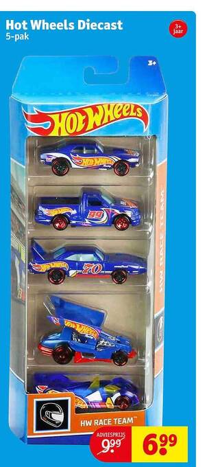 Kruidvat Hot wheels diecast aanbieding