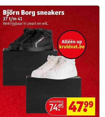 Kruidvat Björn borg sneakers aanbieding