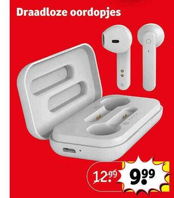Kruidvat Draadloze oordopjes aanbieding