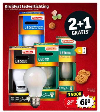 Kruidvat Kruidvat ledverlichting aanbieding