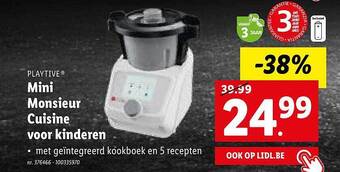 Lidl Playtive mini monsieur cuisine voor kinderen aanbieding