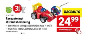 Lidl Playtive raceauto met afstandsbediening aanbieding