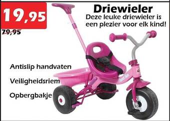 iTEK Driewieler aanbieding
