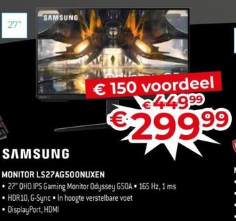 Samsung monitor LS27AG500NUXEN