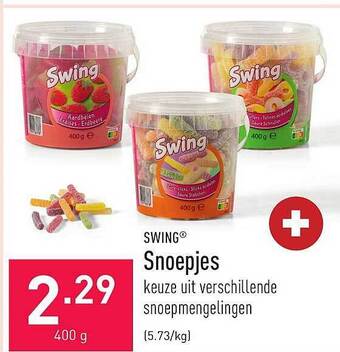 ALDI Swing snoepjes aanbieding