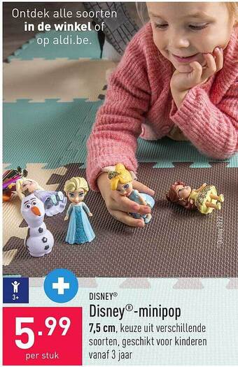 ALDI Disney minipop aanbieding