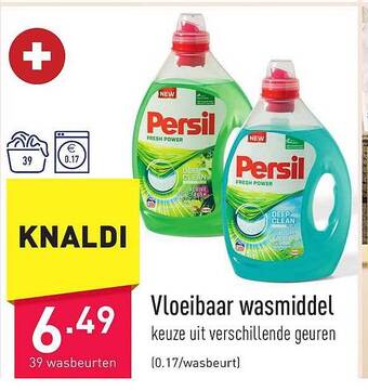 ALDI Vloeibaar wasmiddel aanbieding