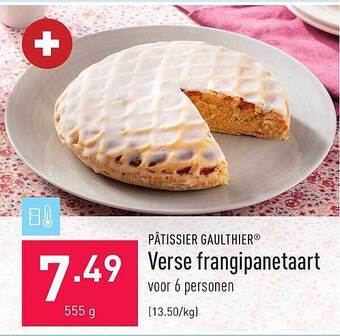 ALDI Verse frangipanetaart aanbieding