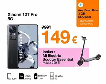 Orange Xiaomi 12t pro 5g aanbieding