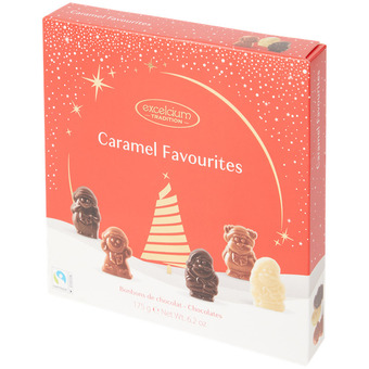 Action Caramel favourites chocolade aanbieding