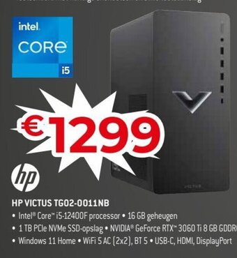 Exellent HP victus TG02-0011NB aanbieding