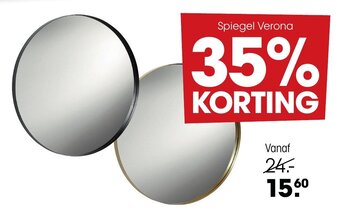 Kwantum Spiegel verona aanbieding
