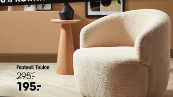 Kwantum Fauteuil Toulon aanbieding