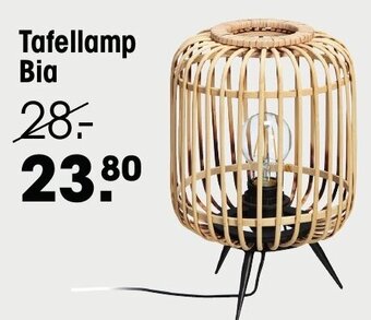 Kwantum Tafellamp Bia aanbieding