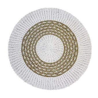 Leen Bakker HSM Collection tapijt Seff - wit/naturelkleur - 120 cm - Leen Bakker aanbieding
