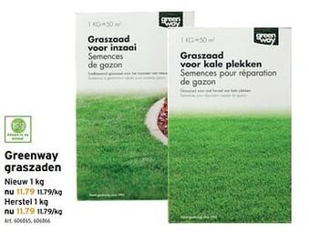 GAMMA Greenway graszaden aanbieding