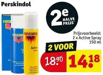 Kruidvat Active spray 150 ml aanbieding