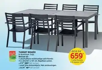 Tuinset roméo