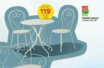 Brico Tuinset lucille aanbieding