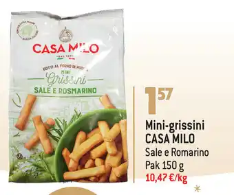 Casa Milo Mini-Grissini Sale e Romarino Pak 150g