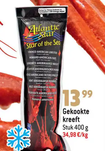 Gekookt Kreeft Stuk 400g