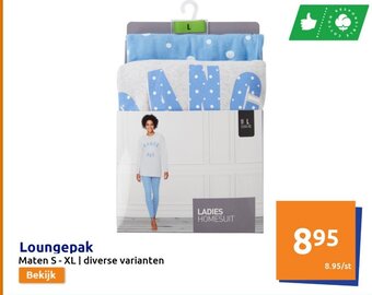 Loungepak Maten S-XL
