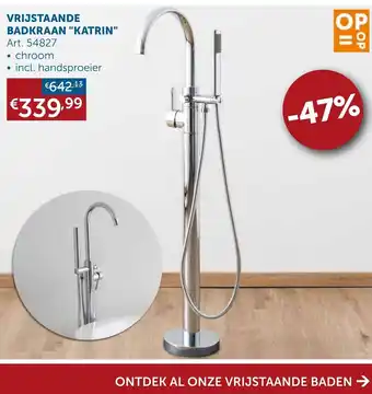 Vrijstaande Badkraan "Katrin" Art. 54827