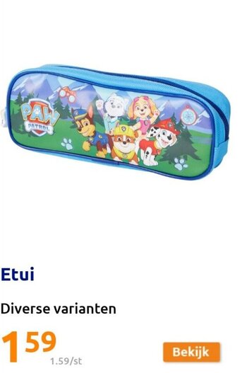 Action Etui aanbieding