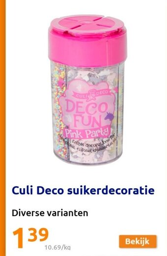Action Culi Deco Suikerdecoratie aanbieding