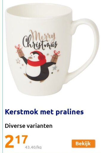 Kerstmok met Pralines