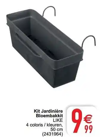 Kit jardinière bloembakkit like