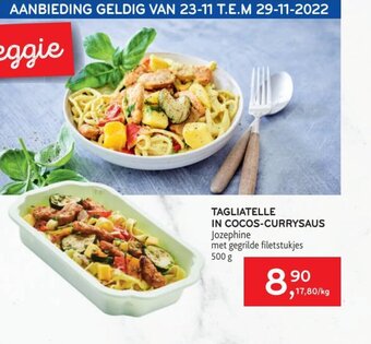 Alvo Tagliatelle in cocos-currysaus aanbieding